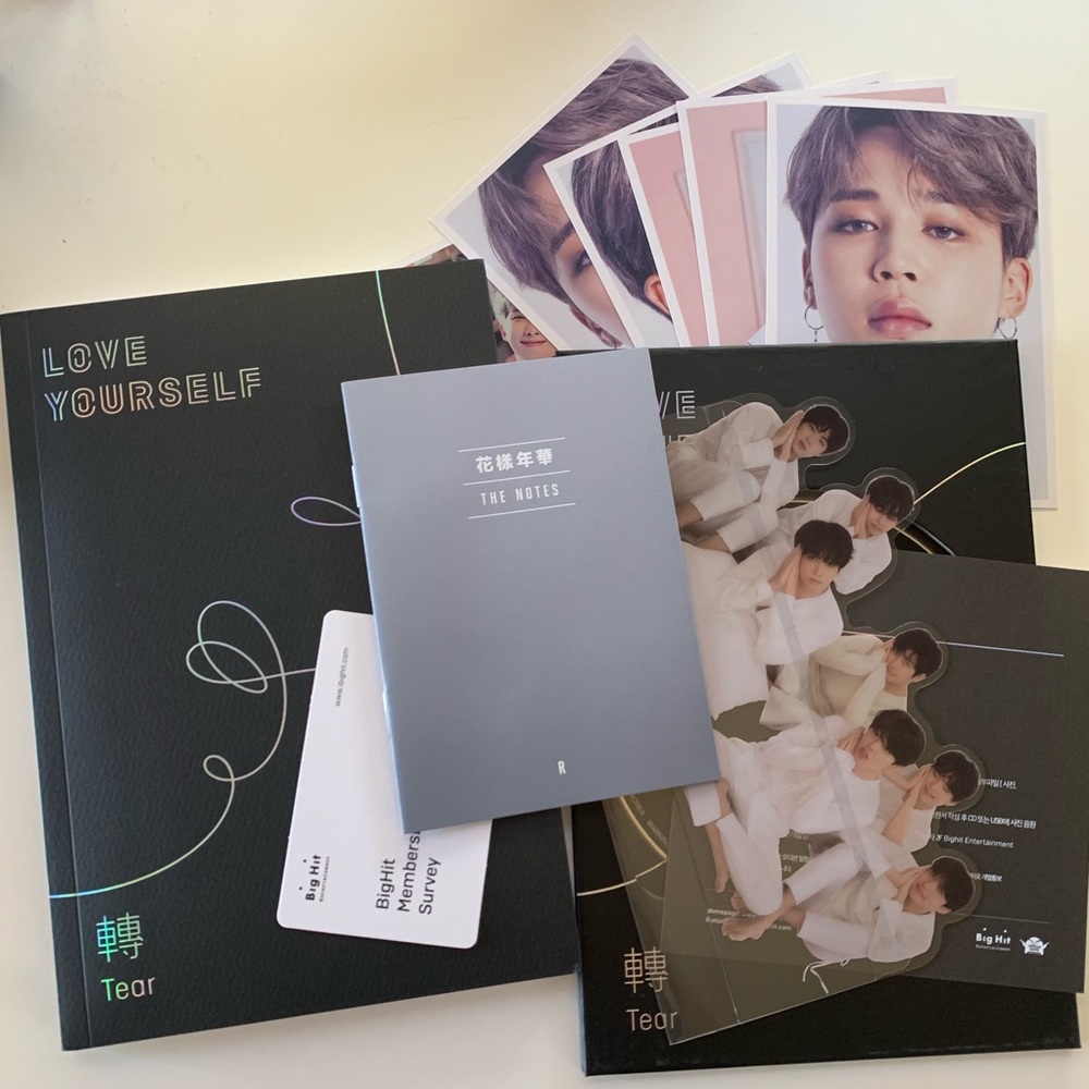 BTS Love Yourself Tear Version R bundle